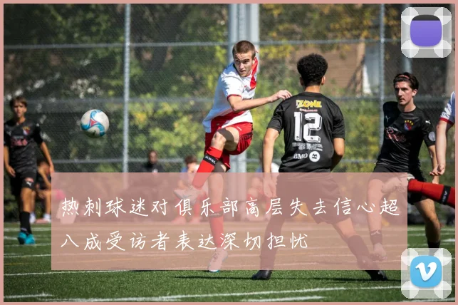 热刺球迷对俱乐部高层失去信心超八成受访者表达深切担忧
